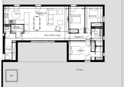 vente Villa sur toit Beziers