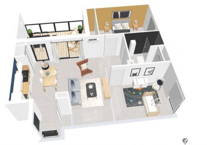 vente Appartement terrasse Beziers