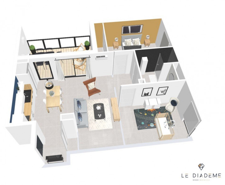 vente Appartement terrasse Beziers - Photo 6