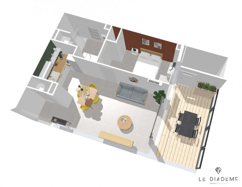 vente Appartement terrasse Beziers - Photo 4