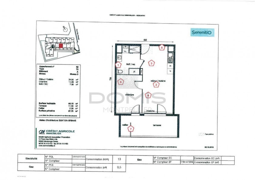 location Appartement en résidence Montpellier - Photo 8