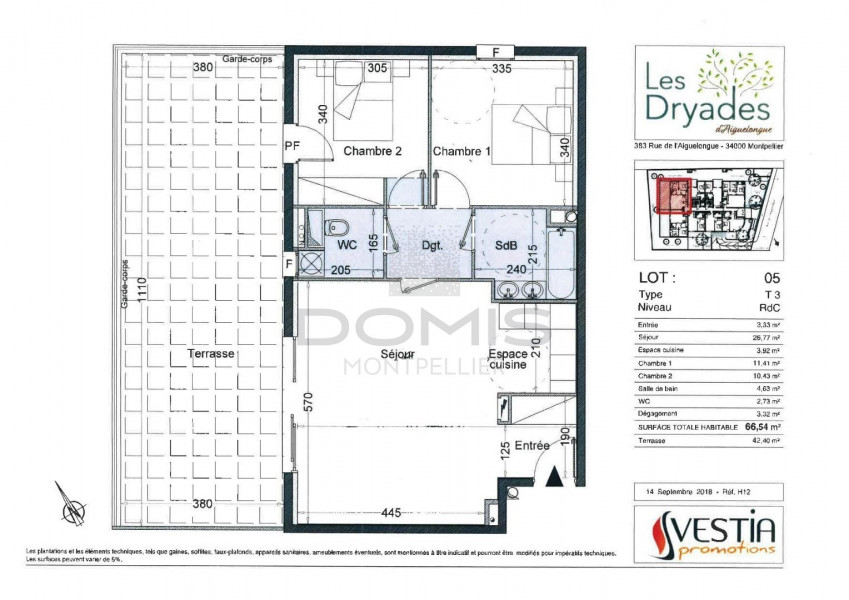 à louer Appartement en résidence Montpellier - Photo 7