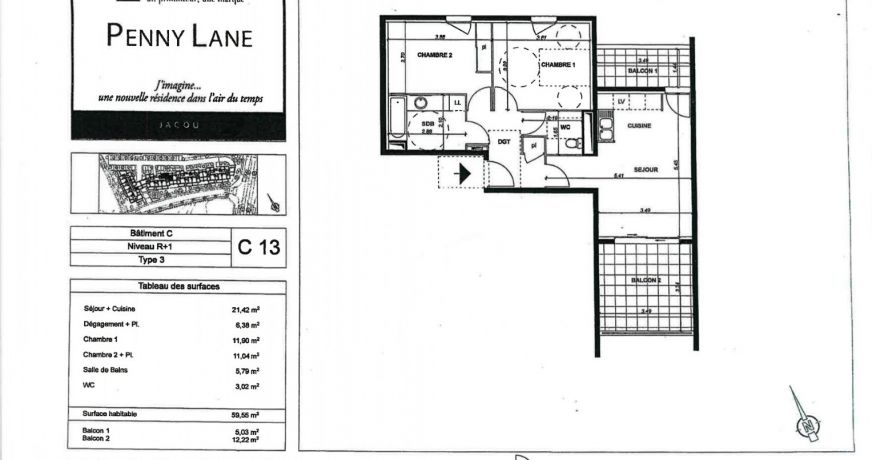 vente Appartement en résidence Jacou