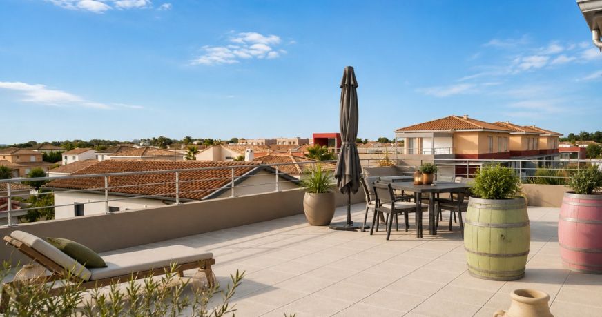 vente Appartement terrasse Mauguio