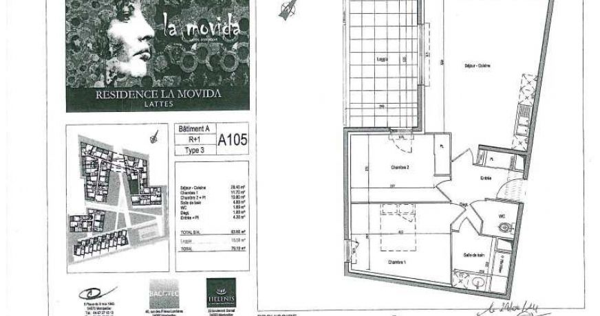 location Appartement Lattes