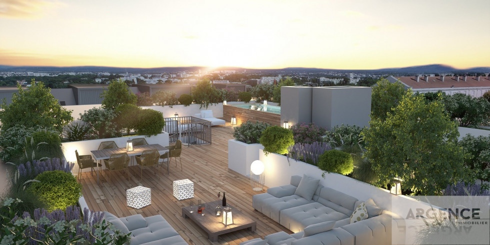 vente Villa sur toit Montpellier - Photo 5