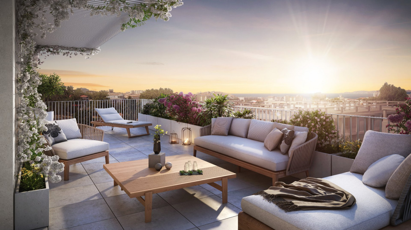 vente Appartement terrasse Marseillan