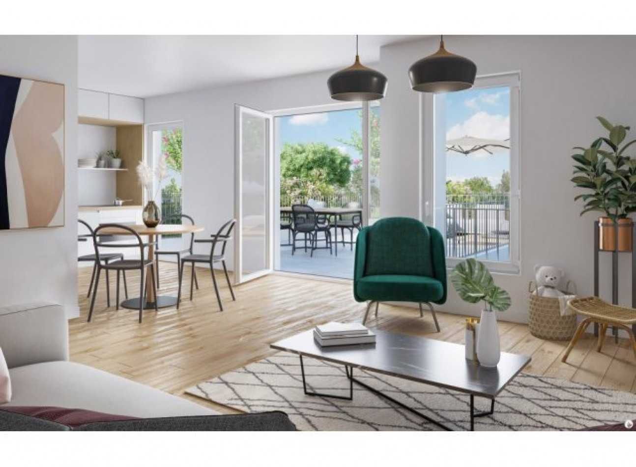 vente Appartement terrasse Saint Clement De Riviere - Photo 1