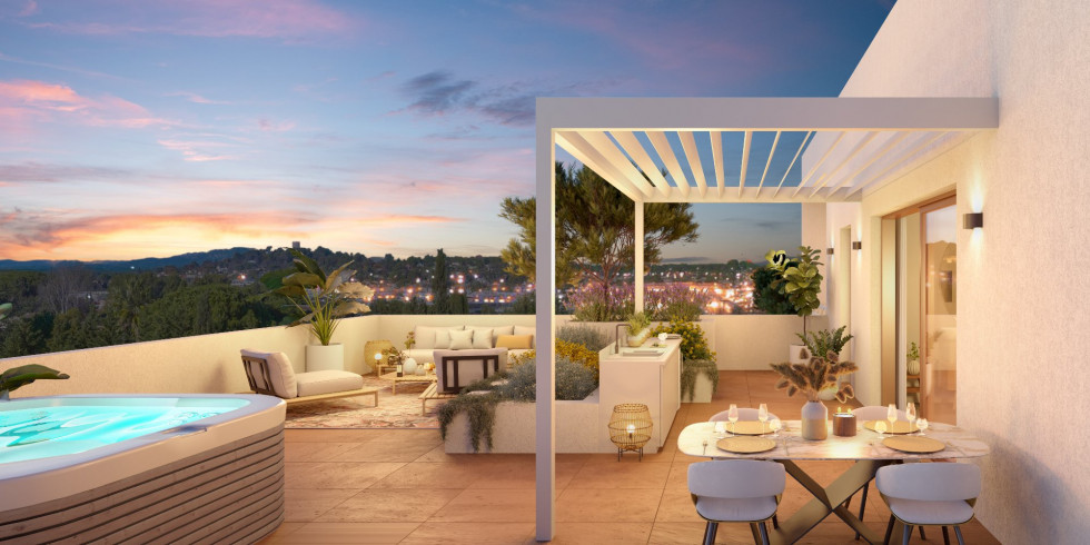 vente Appartement terrasse Montpellier - Photo 1