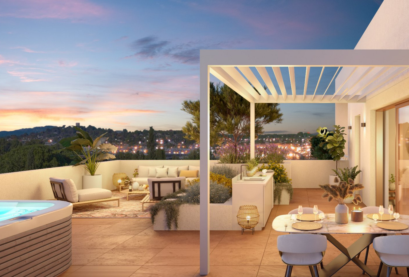 vente Appartement terrasse Montpellier - Photo 1