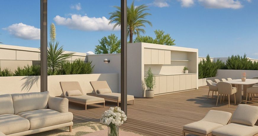vente Appartement terrasse Castelnau Le Lez