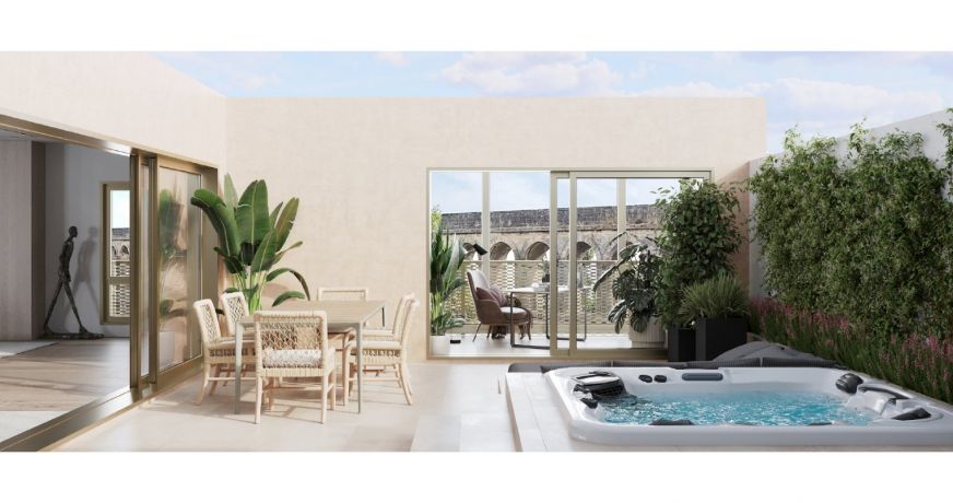 vente Villa sur toit Montpellier