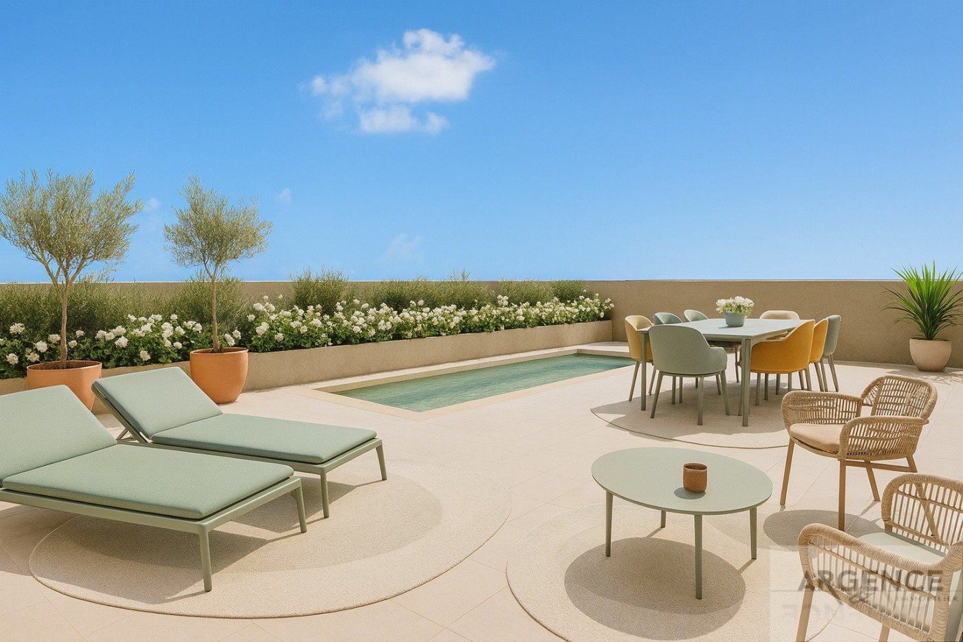 vente Appartement terrasse Montpellier - Photo 1