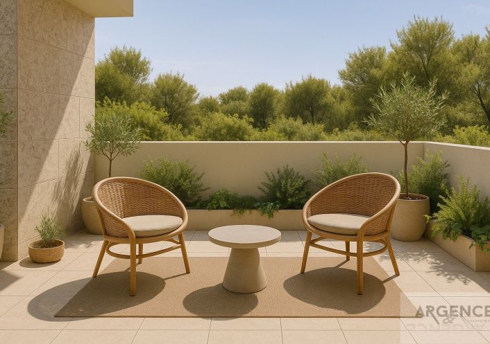 vente Appartement terrasse Vias