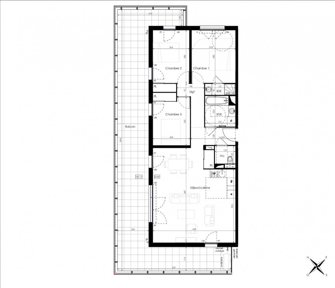 vente Appartement terrasse Sete - Photo 5