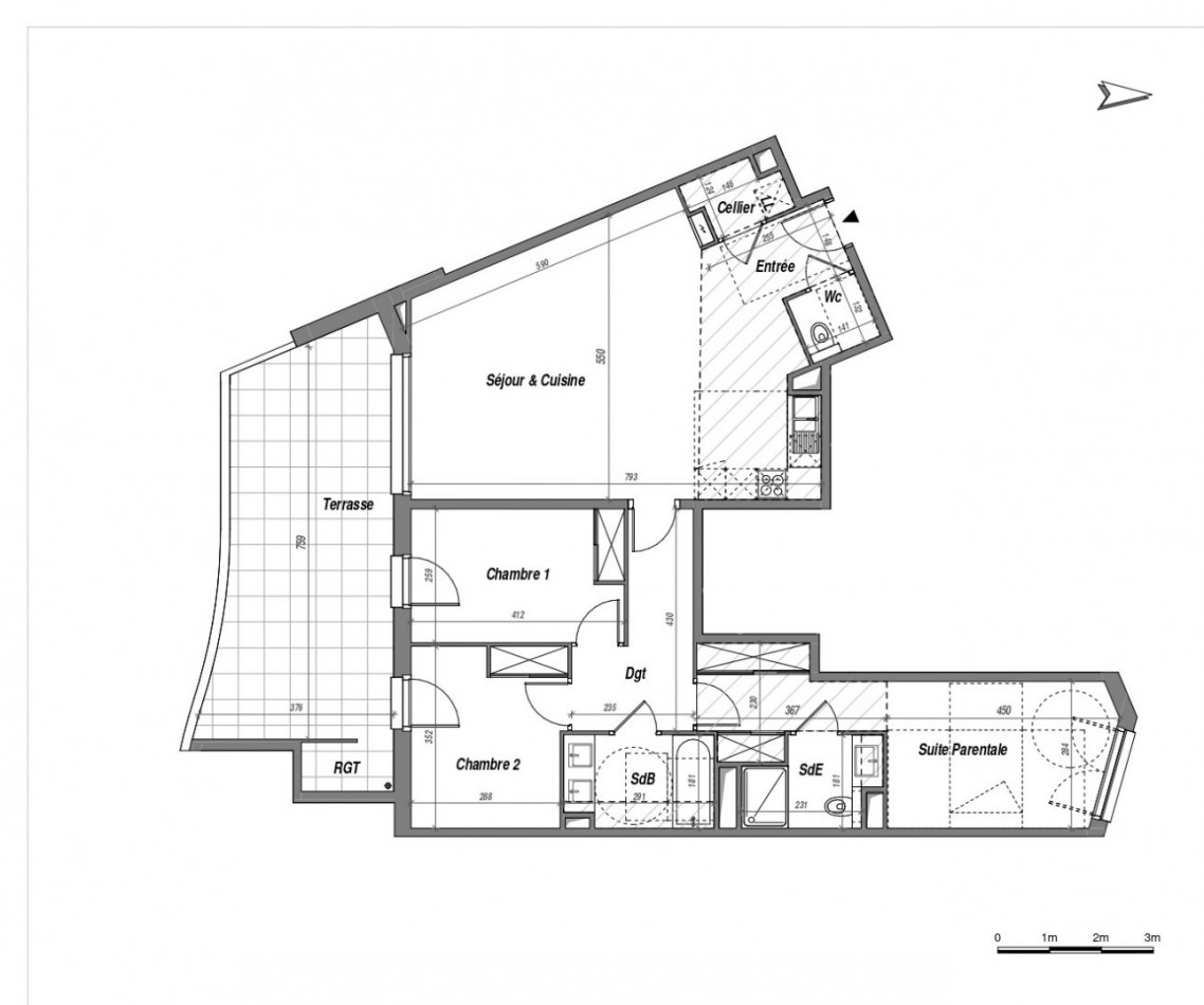 sale Appartement terrasse Lattes - Photo 5