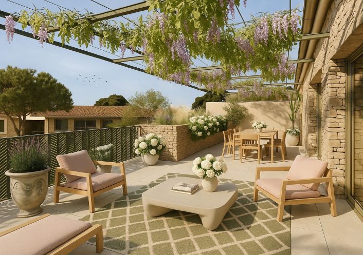 vente Appartement terrasse Uzes