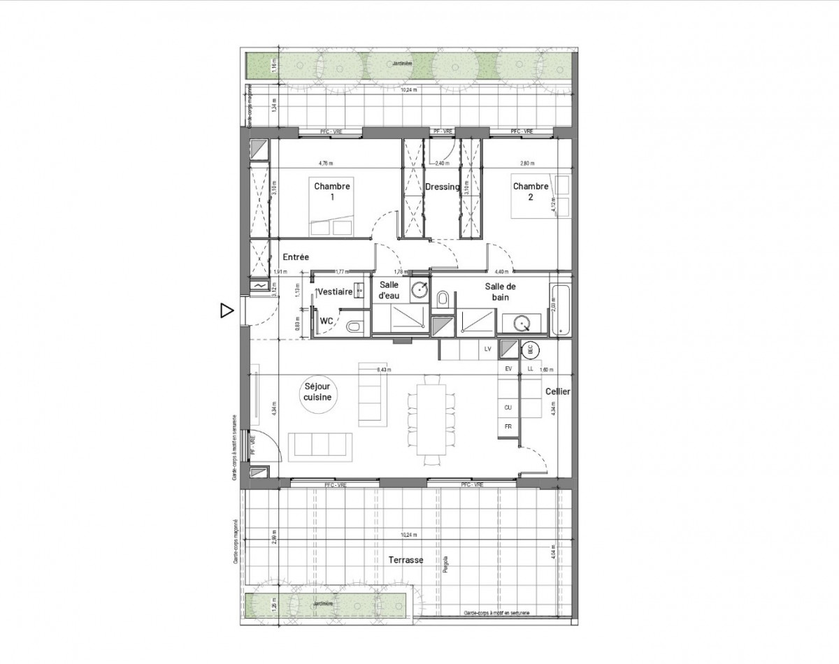 vente Appartement terrasse Uzes - Photo 5