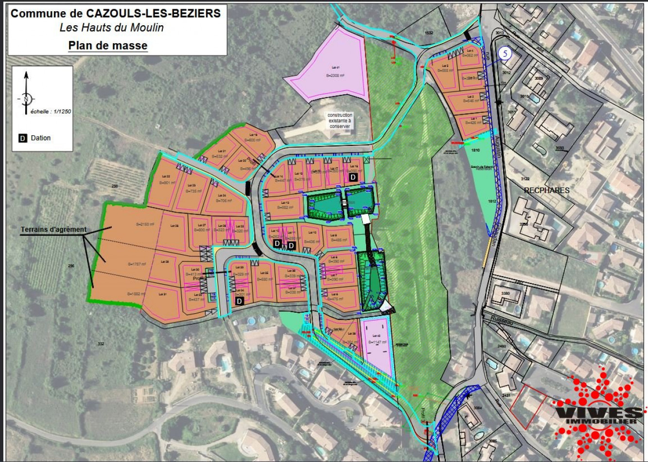 vente Terrain constructible Cazouls Les Beziers - Photo 1