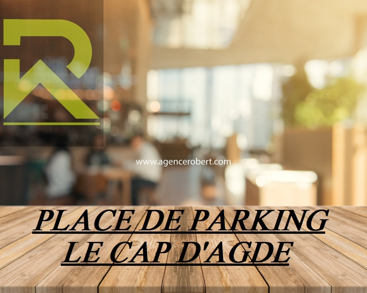 vente Parking extérieur Le Cap D'agde