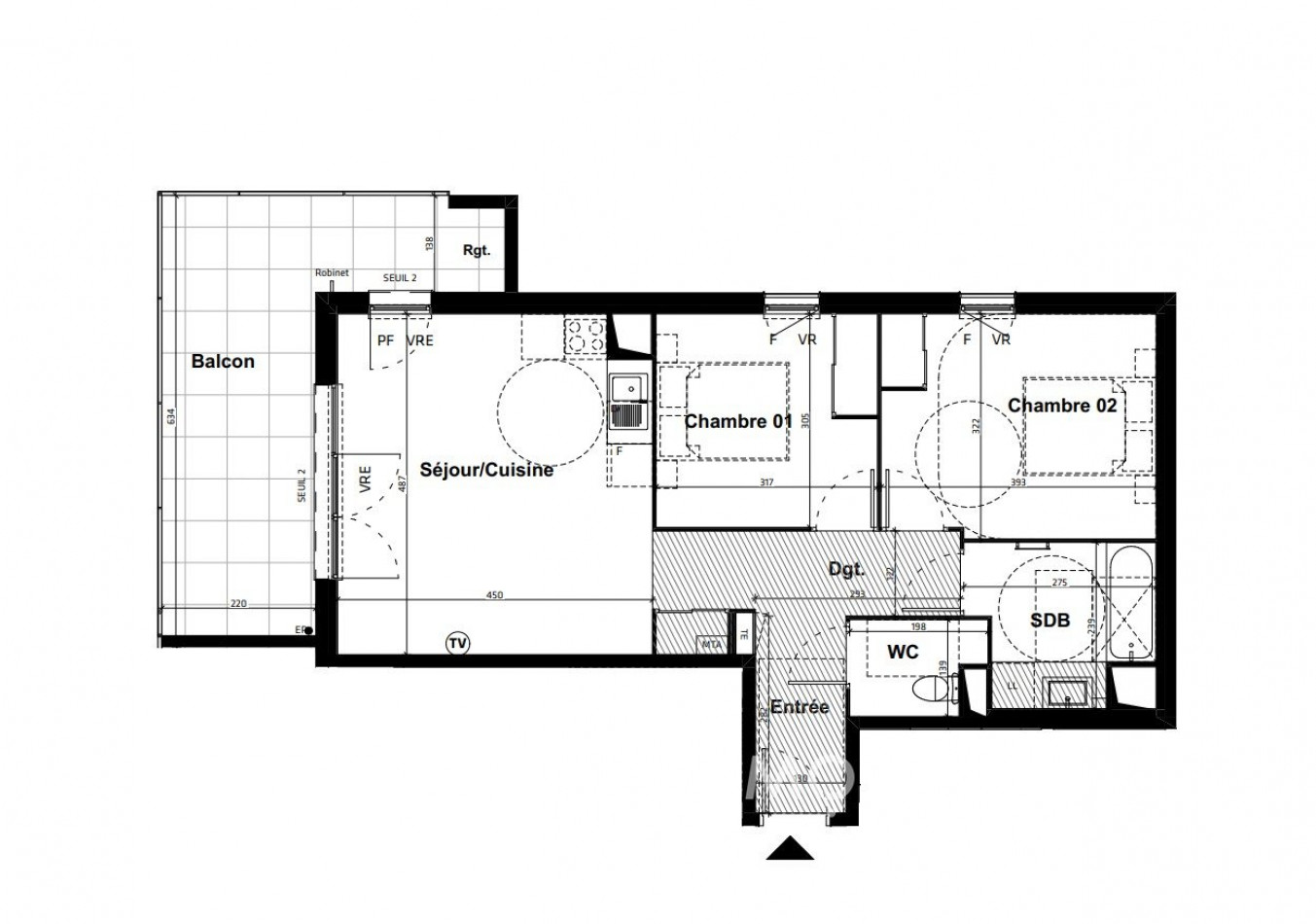 vente Appartement Montpellier - Photo 2