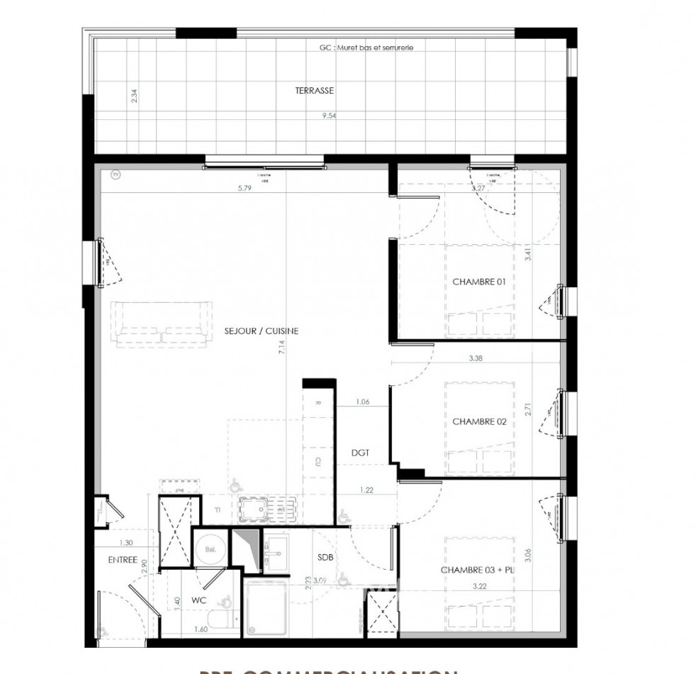 vente Appartement Saint Clement De Riviere - Photo 4