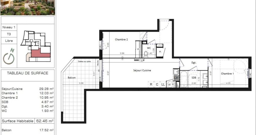vente Appartement Castelnau Le Lez