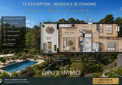 vente Appartement Saint Clement De Riviere