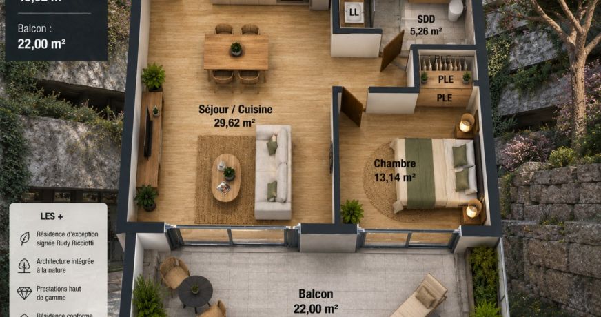 vente Appartement Lattes