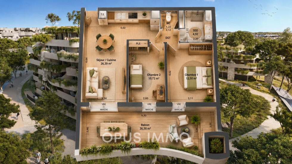 vente Appartement Lattes - Photo 2