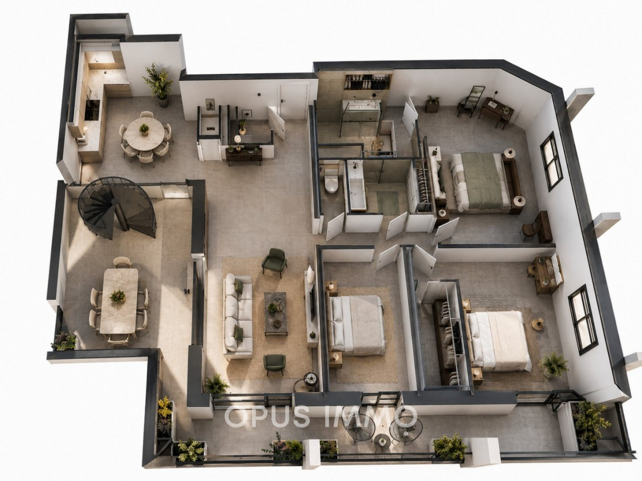 vente Villa sur toit Montpellier - Photo 2