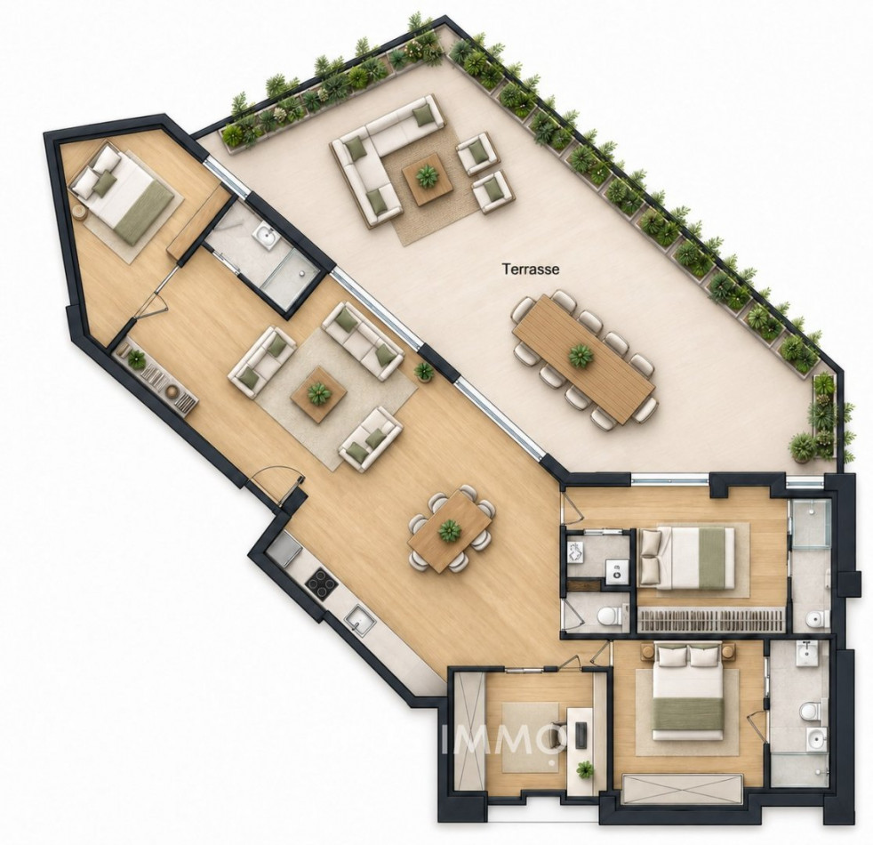 vente Appartement rénové Montpellier - Photo 3