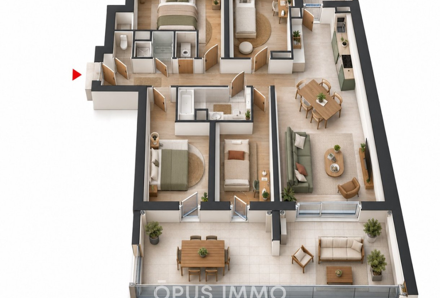vente Appartement Montpellier - Photo 3