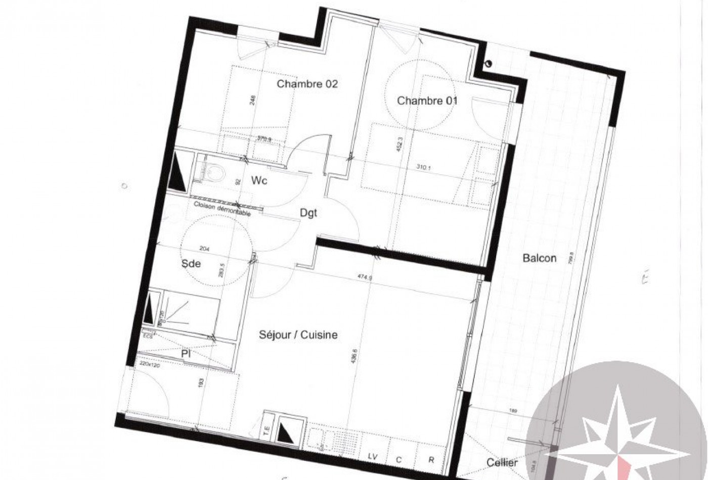 location Appartement Montpellier - Photo 9