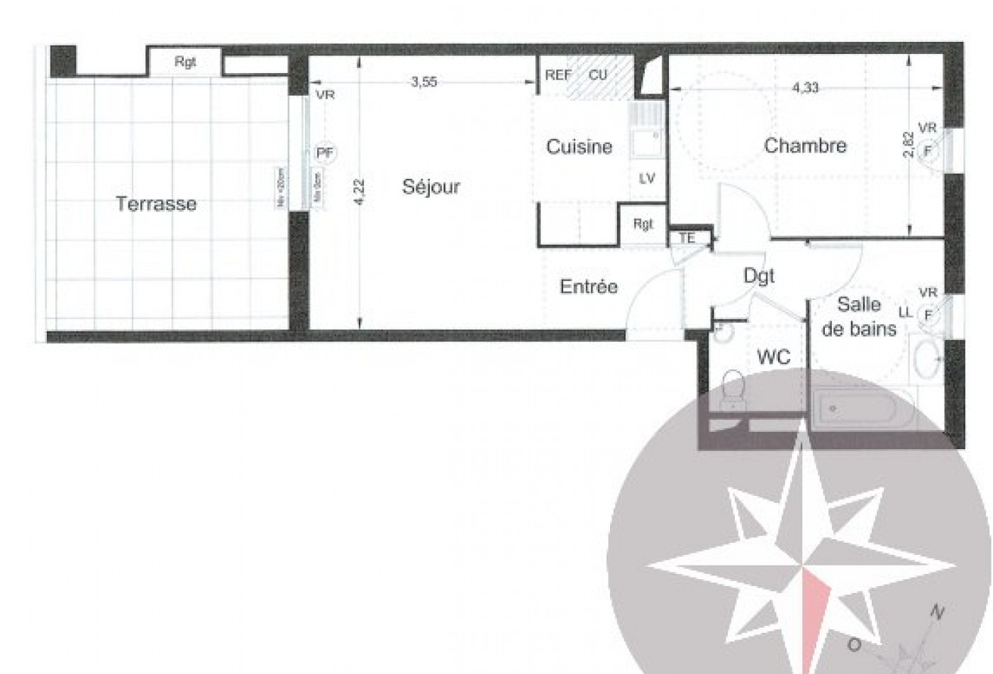 location Appartement Montpellier - Photo 7