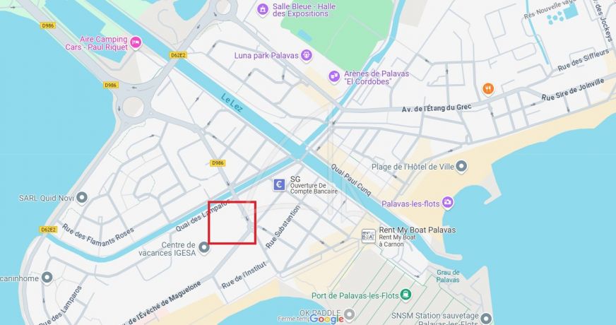location Parking extérieur Palavas Les Flots