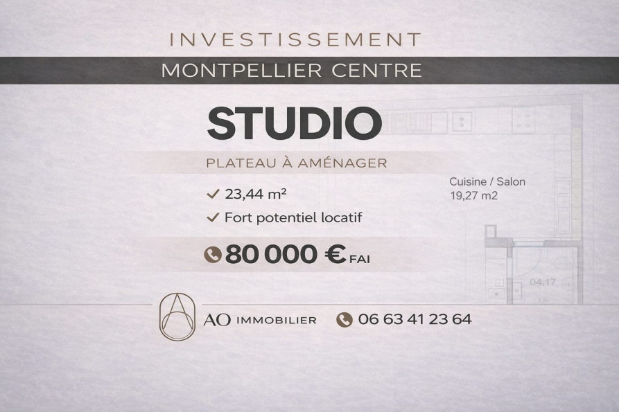 vente Appartement Montpellier - Photo 1