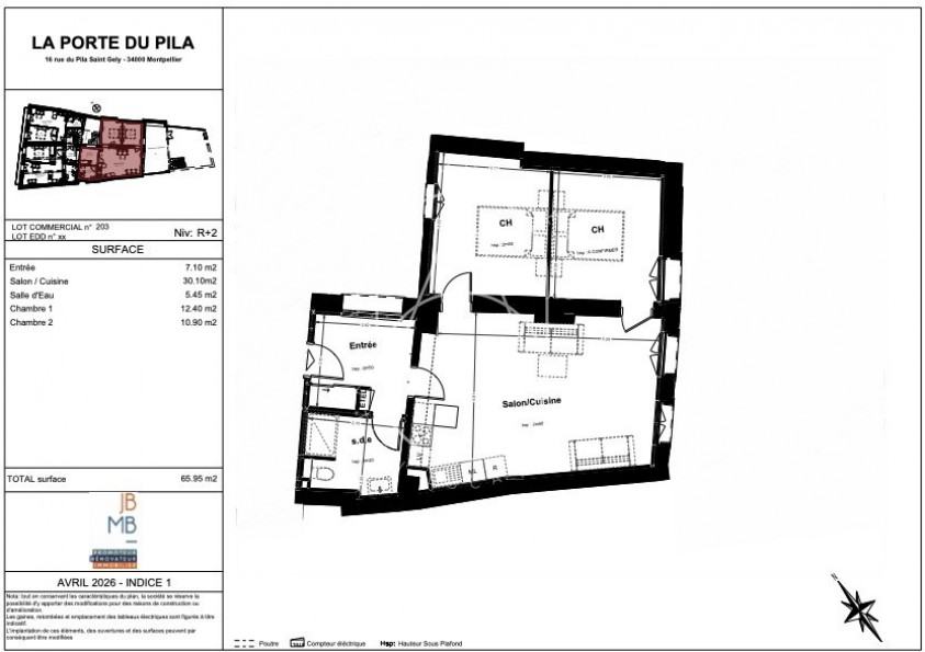 vente Appartement Montpellier - Photo 2