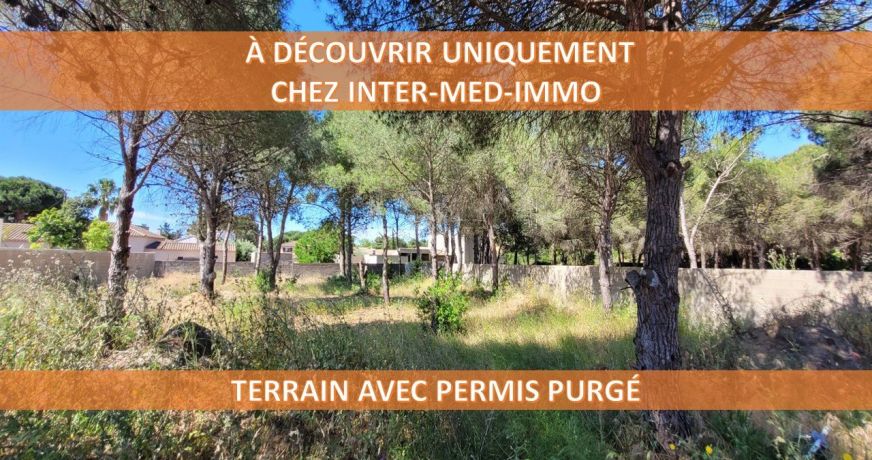 vente Terrain constructible Agde