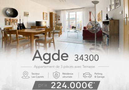 vente Appartement Agde