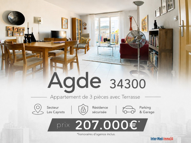 vente Appartement Agde - Photo 1