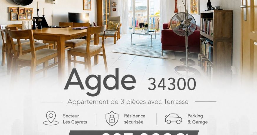vente Appartement Agde