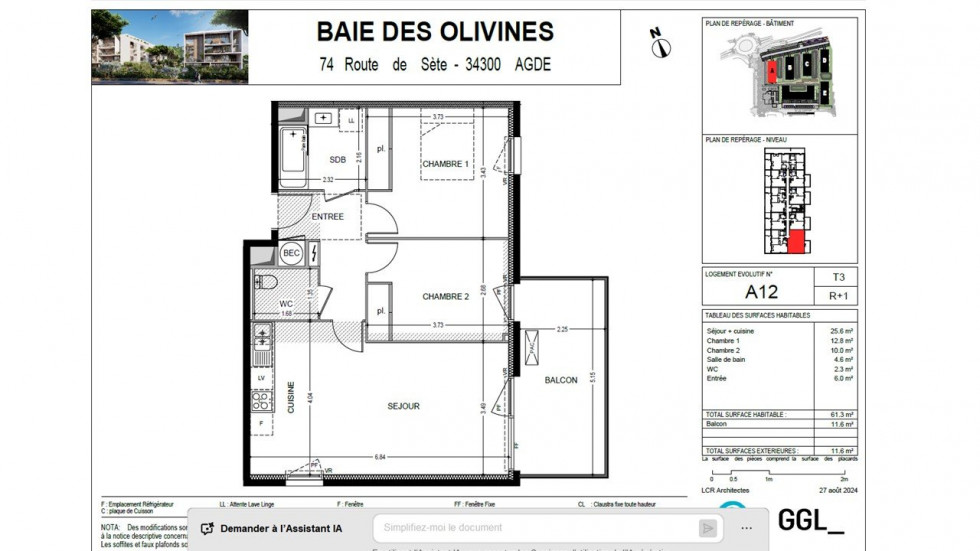 vente Appartement Agde - Photo 3