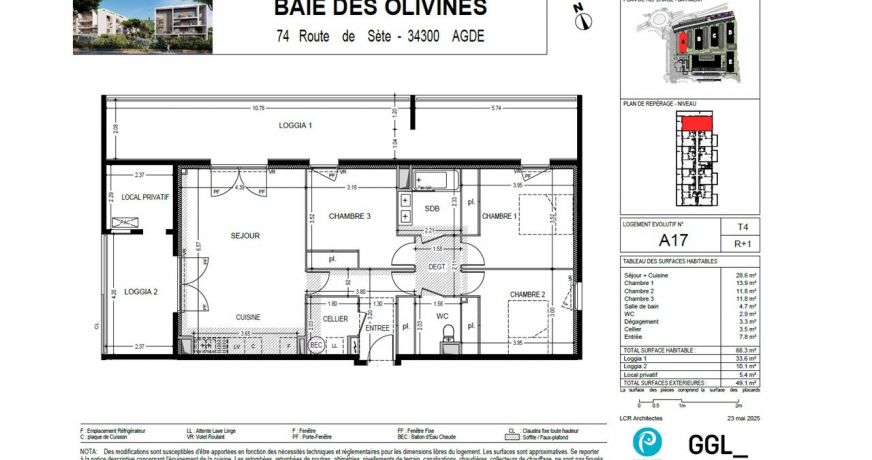 vente Appartement Agde