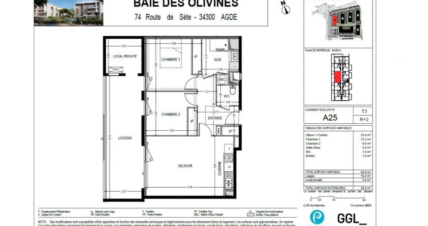 vente Appartement Agde