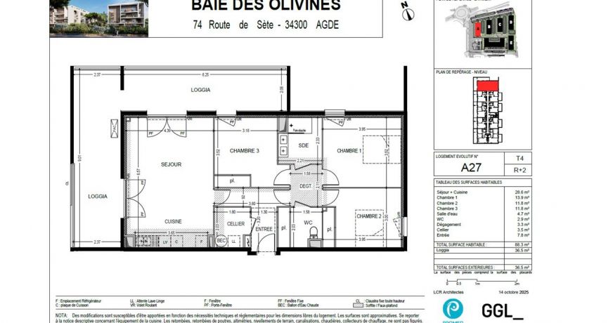 vente Appartement Agde