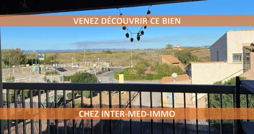 vente Studio cabine Marseillan Plage