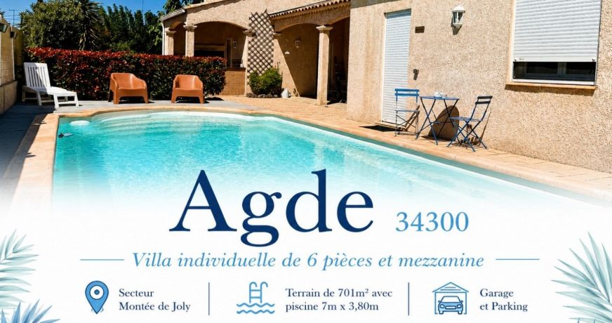 vente Villa Agde