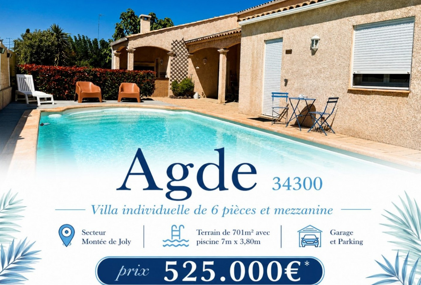 vente Villa Agde - Photo 1