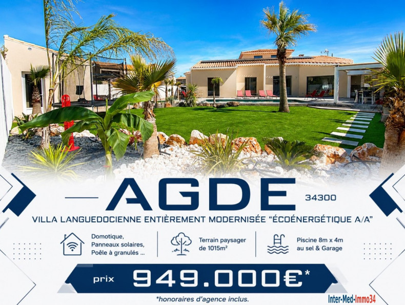 vente Villa Agde - Photo 1